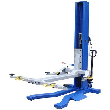 iDEAL MSC-6KLP 6,000 lb. Low Profile Mobile Single Post Lift